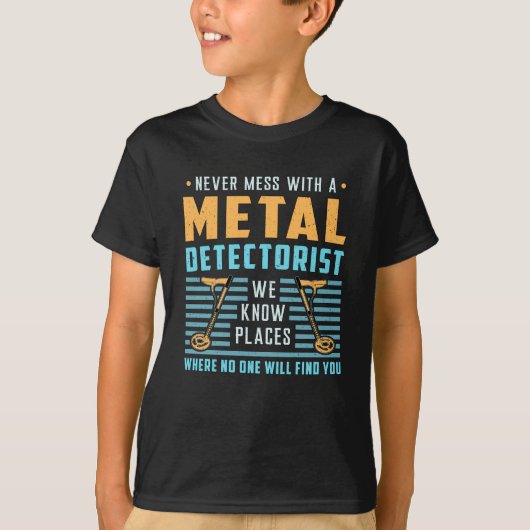Metaal Detectorist Detector Gift Idee T-shirt (Voorkant)