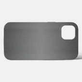 Metaal: donker geborsteld metaal Case-Mate iPhone case (Achterkant (horizontaal))