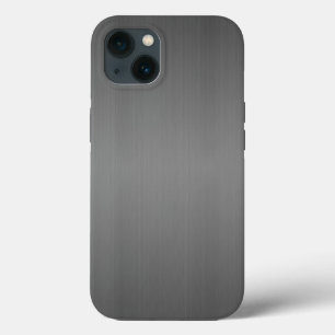 Metaal: donker geborsteld metaal Case-Mate iPhone case