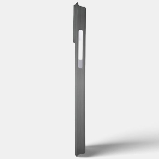 Metaal: Donkere, geborstelde metalen Hoesje-Mate i Case-Mate iPhone Case (Achterkant / Links)