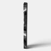 Metaal donkerroestvrij stalen mozaïek Case-Mate iPhone case (Achterkant / Links)