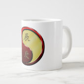 Metaal Draak Grote Koffiekop (Voorkant rechts)
