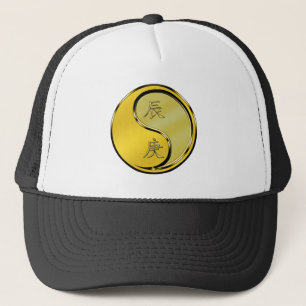 Metaal Draak Trucker Pet