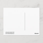 METAAL element Kaleido Patroon Briefkaart (Achterkant)
