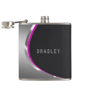 metaal en geperforeerd heupfles