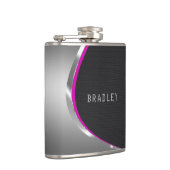 metaal en geperforeerd heupfles (Rechts)