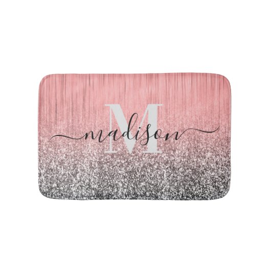 Metaal en Glitter Badmat (Voorkant)