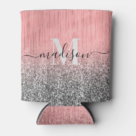 Metaal en Glitter Blikjeskoeler (Voorkant)