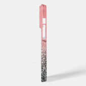 Metaal en Glitter Case-Mate iPhone Case (Achterkant / Links)