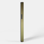 Metaal: geborsteld messen iPhone hoesje (Rechterkant)