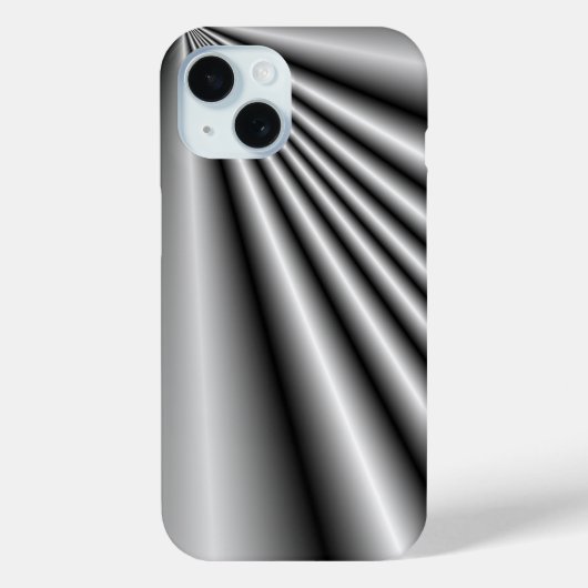Metaal: geborsteld metalen eend en gewalst Case-Mate iPhone case (Achterkant)