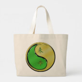 Metaal Geit Grote Tote Bag (Achterkant)