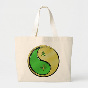 Metaal Geit Grote Tote Bag