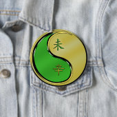Metaal Geit Ronde Button 4,0 Cm (In situ)