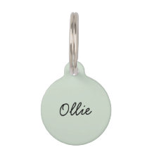 Metaal gepersonaliseerd Minimalistisch Pet Dog of