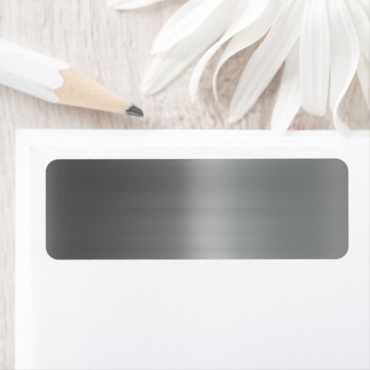 Metaal getextureerd klaspenseel etiket (Insitu)