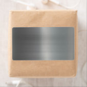 Metaal getextureerd klaspenseel etiket (Insitu)