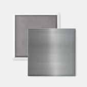 Metaal getextureerd klaspenseel magneet (Voorkant / Achterkant)