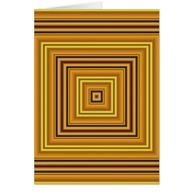 Metaal Gold Squares (Voorkant)