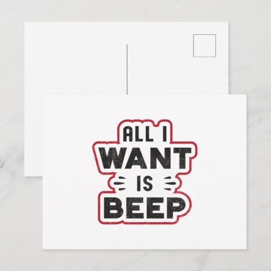 Metaal Goud Detectorist Grappig Gift Idee Briefkaart (Voorkant / Achterkant)