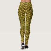 Metaal Goud - Leggings (Achterkant)
