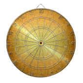 Metaal goud roestvrij staal dartbord (Voorkant)