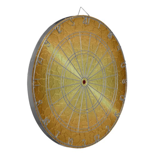 Metaal goud roestvrij staal dartbord (Voorkant Links)