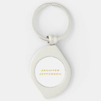 Metaal Goud & Witte Professionele Moderne Elegant