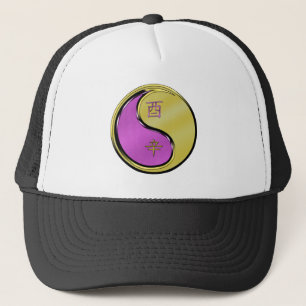 Metaal Haantje Trucker Pet