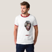 Metaal hart t-shirt (Voorkant volledig)