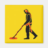 Metaal het Ontdekken magneet (Voorkant)