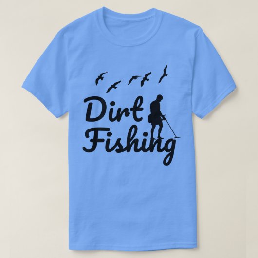 Metaal het Ontdekken Metaaldetector 2 T-shirt (Design voorkant)