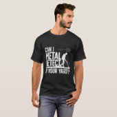 Metaal het ontdekken voor Metaaldetectorist T-shirt (Voorkant volledig)