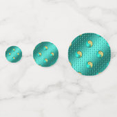 Metaal Hond Confetti (Achterkanten)
