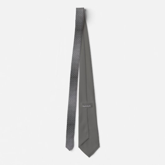 Metaal hoofd stropdas (Achterkant)