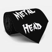 Metaal hoofd stropdas (Opgerold)