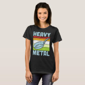 Metaal ijzerbevestigingspan t-shirt (Voorkant volledig)