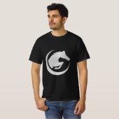 Metaal ijzerpaard t-shirt (Voorkant volledig)