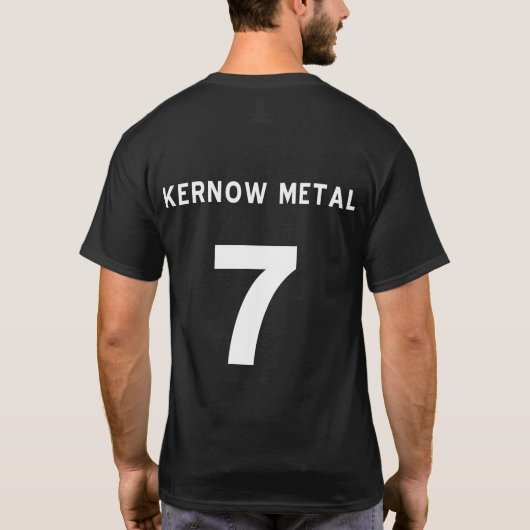 METAAL KENNIS T-SHIRT (Achterkant)