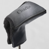 Metaal Kijk op aangepaste naam putter Golfheadcover (3/4 voorkant)