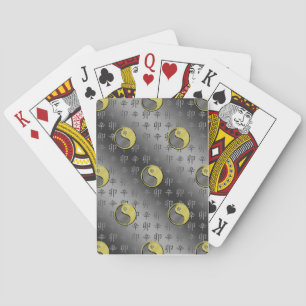 Metaal Konijn Pokerkaarten