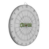 Metaal kooisdartboard dartbord (Voorkant Links)