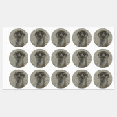 metaal labels (Vel)