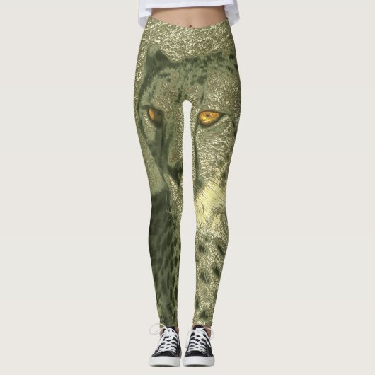 metaal leggings (Voorkant)