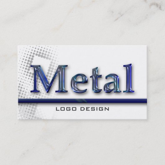 METAAL LOGO ONTWERP K | Visitekaartjes voor lassen (Voorkant)
