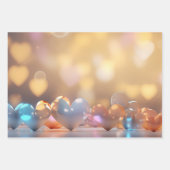 "Metaal" Look Goud, Zilver & Roze Goud Inpakpapier Vel (Voorkant 2)