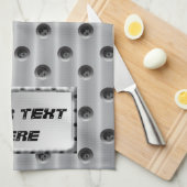 Metaal-look Theedoek (Quarter Fold)