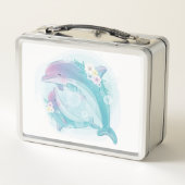 METAAL LUNCHBOX : DOLPHINS (Achterkant)