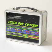 Metaal Lunchbox U.F.O RUIMTETHEME door eliteArtKT (Voorkant)