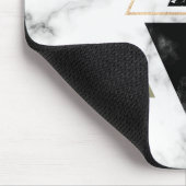 Metaal meetbaar geometrisch ontwerp muismat (Hoek)